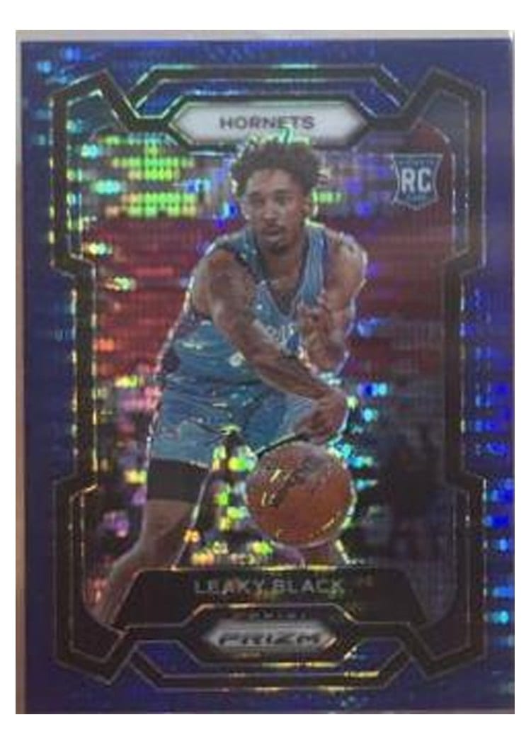 2023-24 Panini Prizm Base Set Leaky Black #284 card