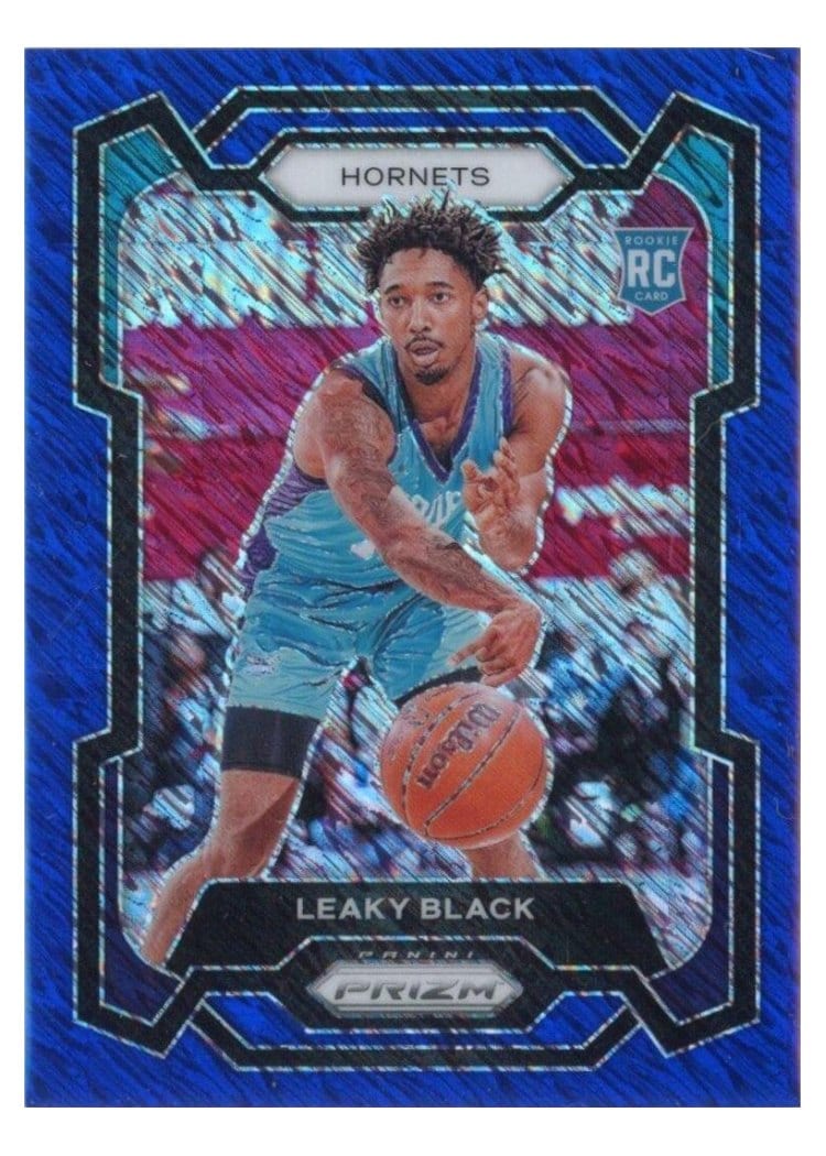 2023-24 Panini Prizm Base Set Leaky Black #284 card