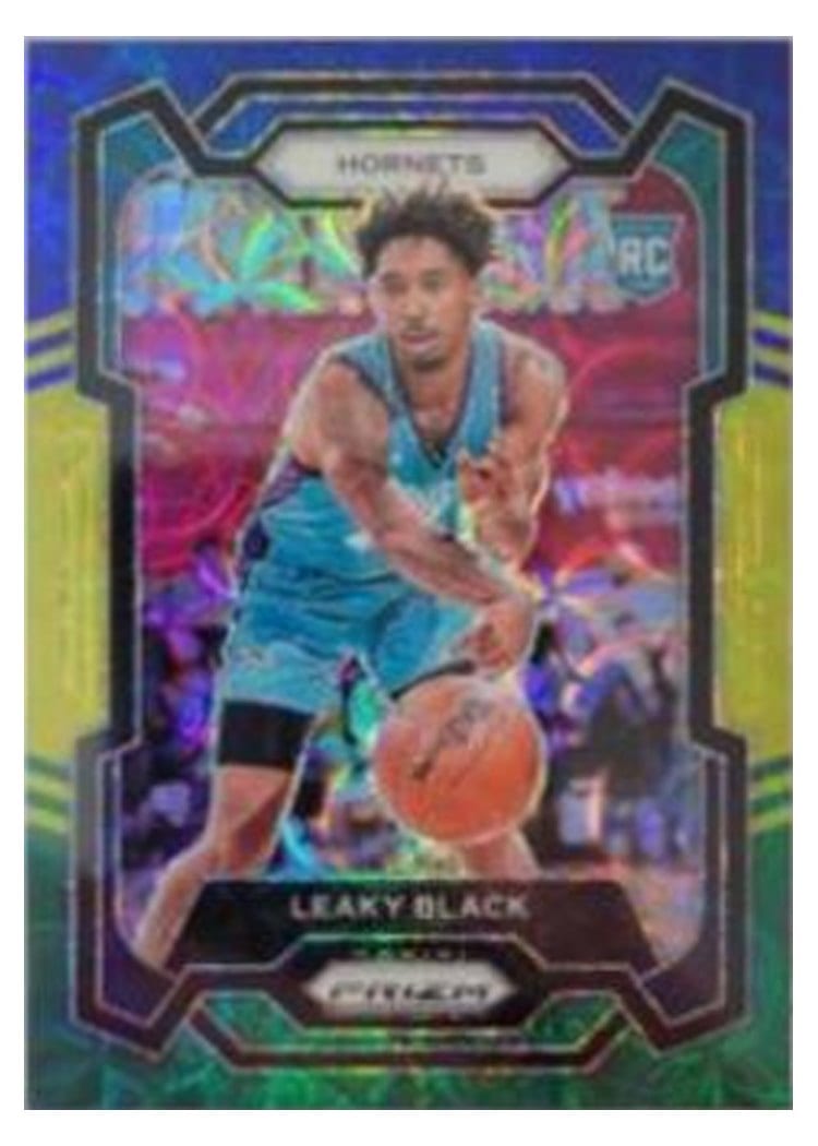 2023-24 Panini Prizm Base Set Leaky Black #284 card