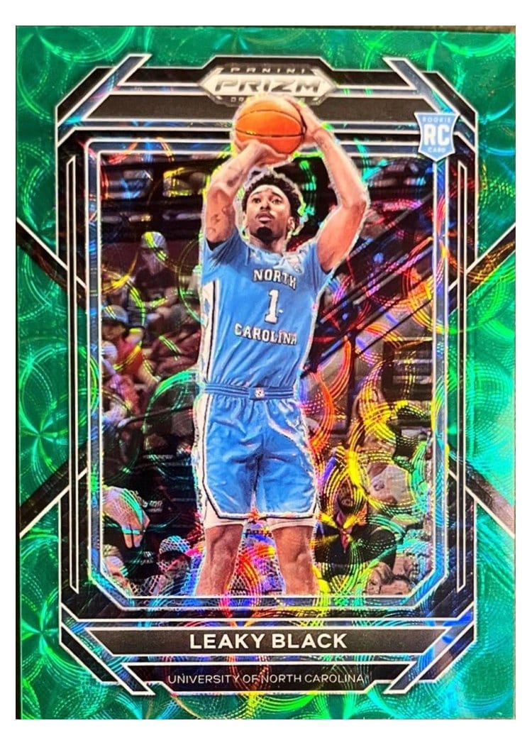 2023-24 Panini Prizm Base Set Leaky Black #284 card