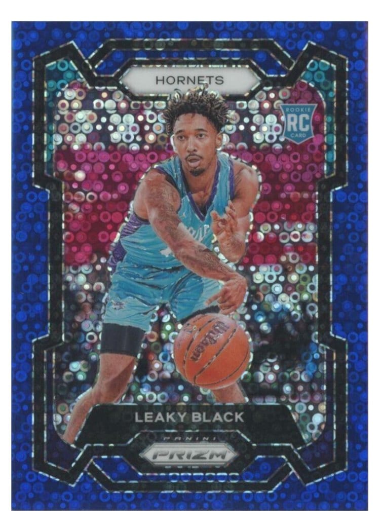 2023-24 Panini Prizm Base Set Leaky Black #284 card