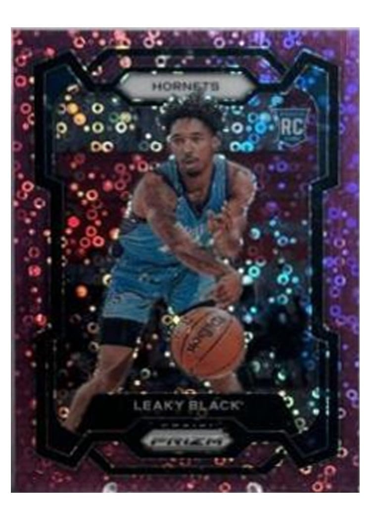 2023-24 Panini Prizm Base Set Leaky Black #284 card