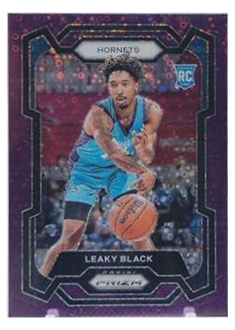 2023-24 Panini Prizm Base Set Leaky Black #284 card