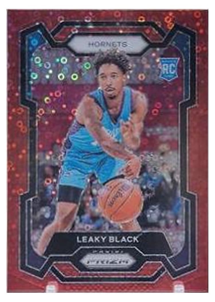 2023-24 Panini Prizm Base Set Leaky Black #284 card