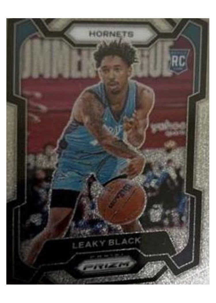 2023-24 Panini Prizm Base Set Leaky Black #284 card