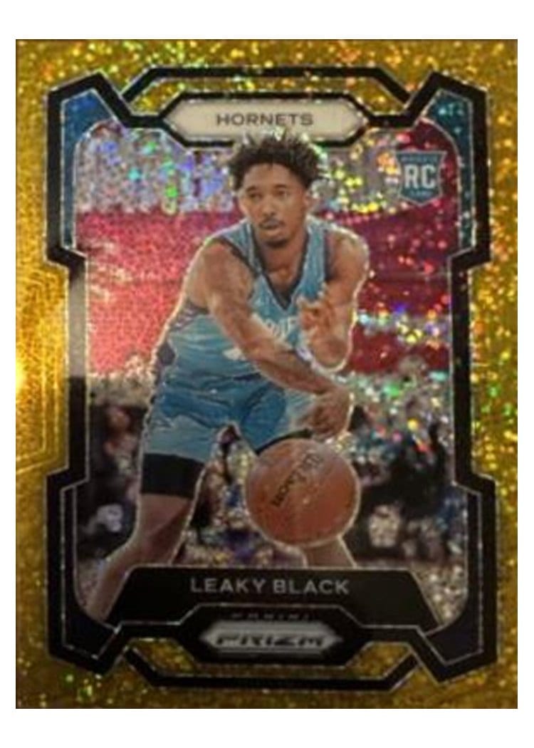 2023-24 Panini Prizm Base Set Leaky Black #284 card