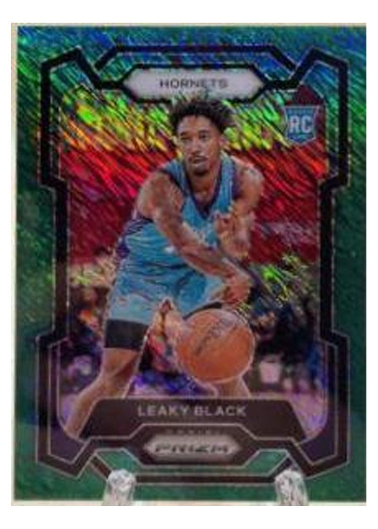 2023-24 Panini Prizm Base Set Leaky Black #284 card