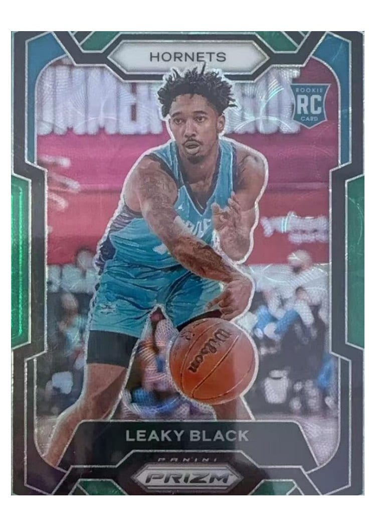 2023-24 Panini Prizm Base Set Leaky Black #284 card