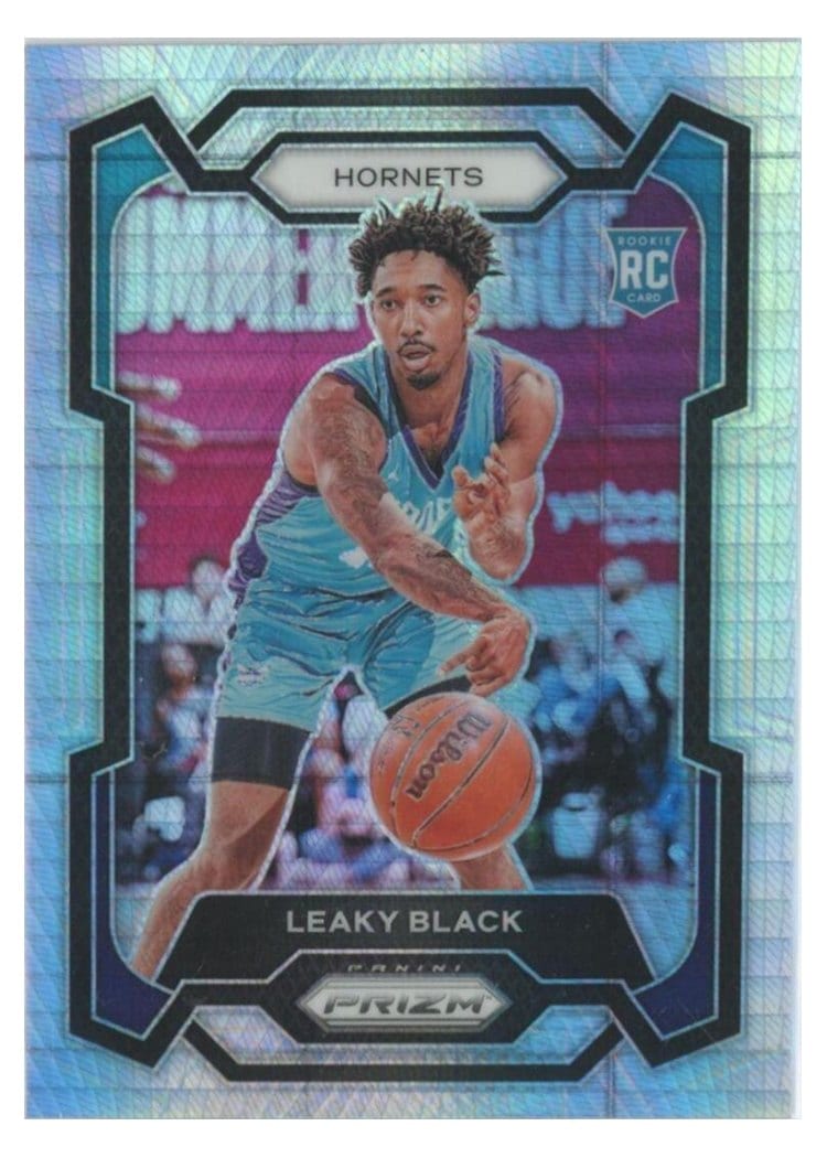 2023-24 Panini Prizm Base Set Leaky Black #284 card