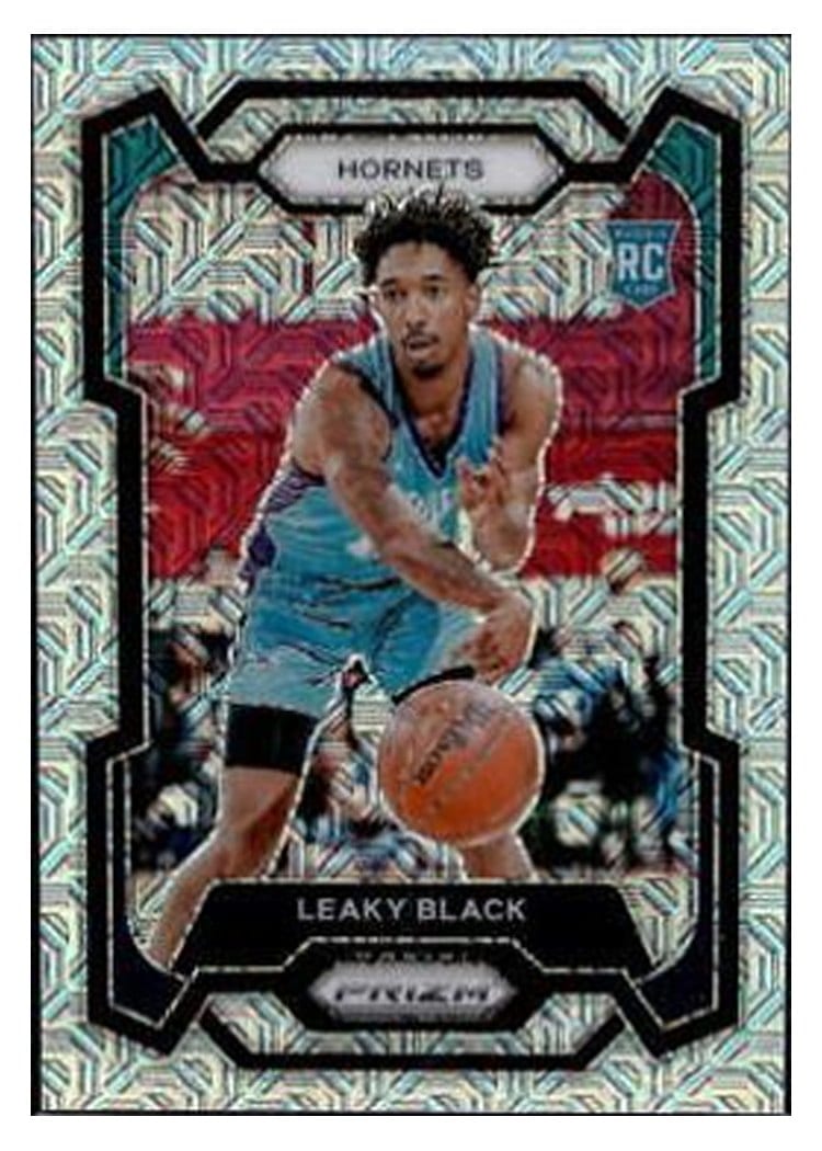 2023-24 Panini Prizm Base Set Leaky Black #284 card