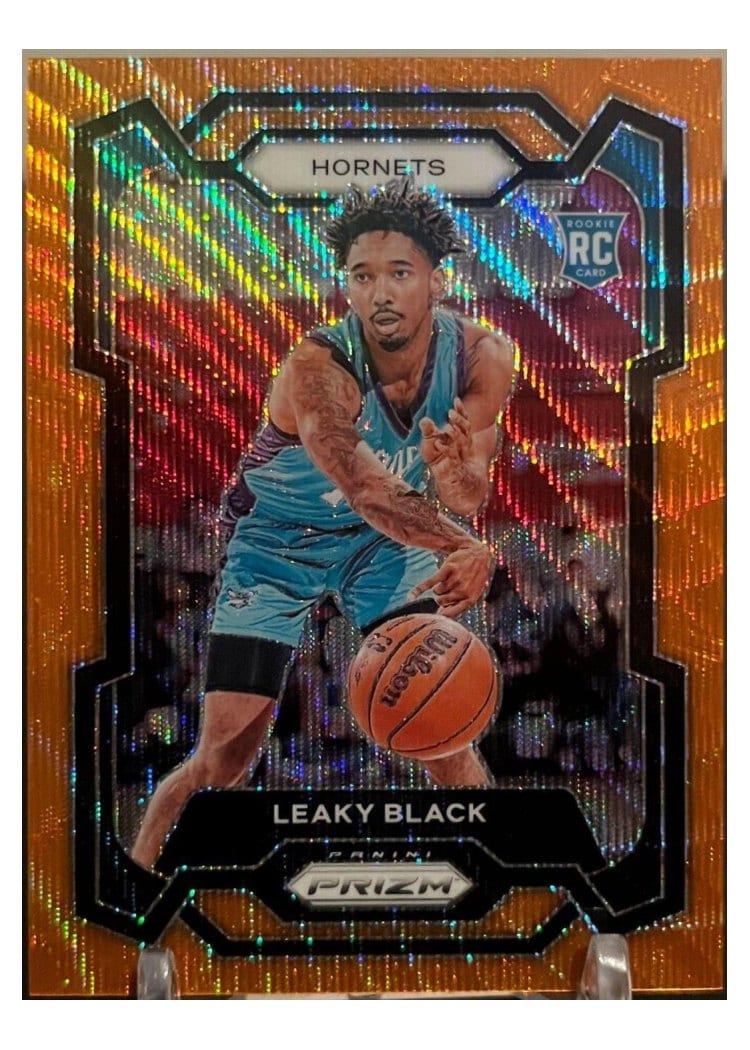 2023-24 Panini Prizm Base Set Leaky Black #284 card