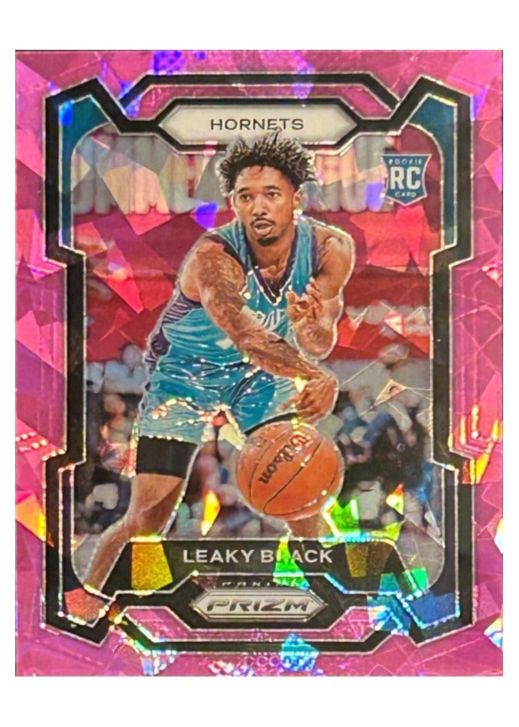2023-24 Panini Prizm Base Set Leaky Black #284 card
