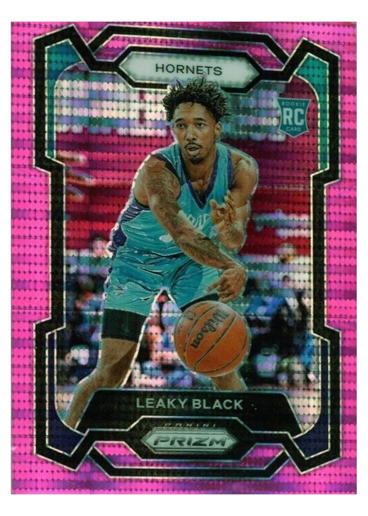 2023-24 Panini Prizm Base Set Leaky Black #284 card