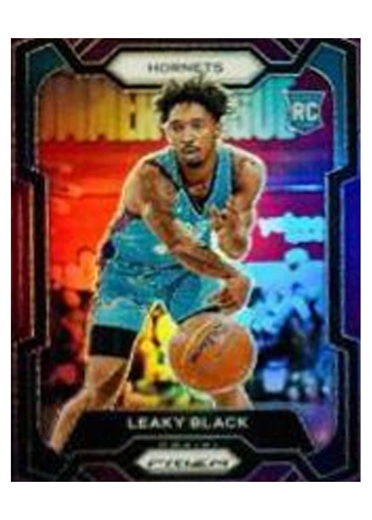 2023-24 Panini Prizm Base Set Leaky Black #284 card