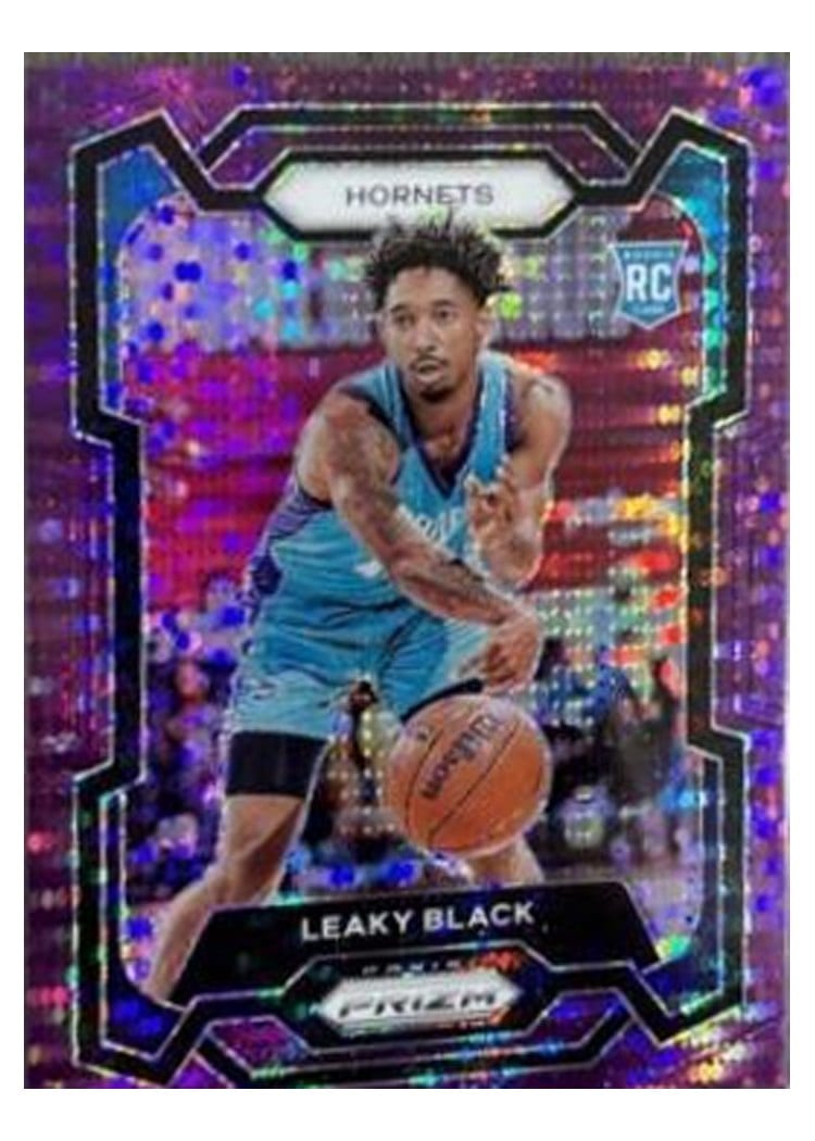 2023-24 Panini Prizm Base Set Leaky Black #284 card