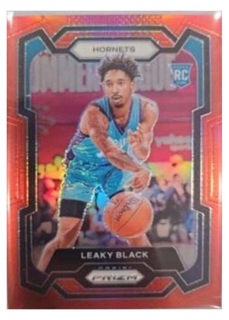 2023-24 Panini Prizm Base Set Leaky Black #284 card