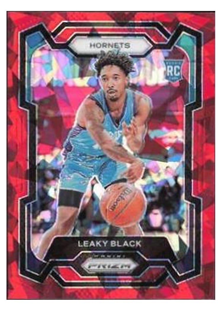 2023-24 Panini Prizm Base Set Leaky Black #284 card