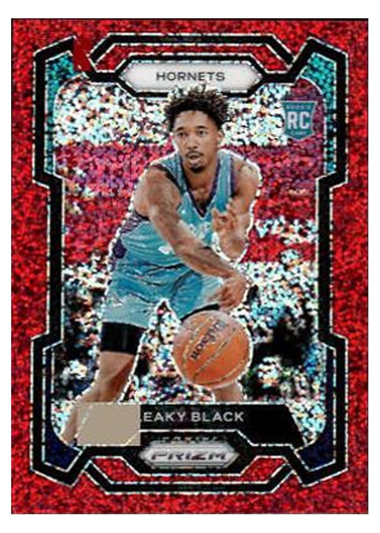 2023-24 Panini Prizm Base Set Leaky Black #284 card