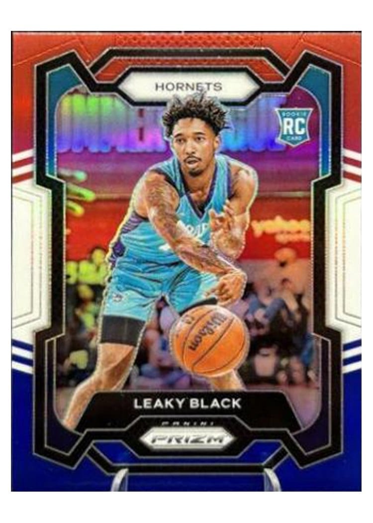 2023-24 Panini Prizm Base Set Leaky Black #284 card
