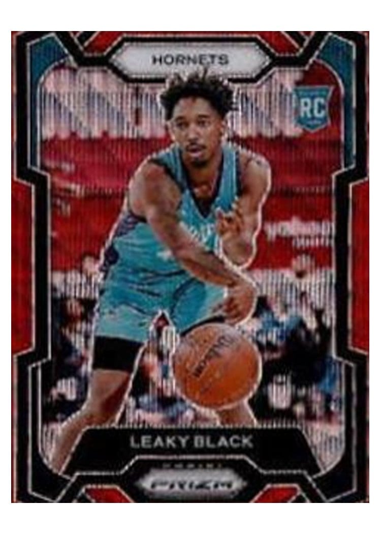 2023-24 Panini Prizm Base Set Leaky Black #284 card