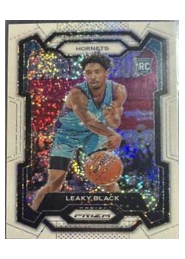 2023-24 Panini Prizm Base Set Leaky Black #284 card