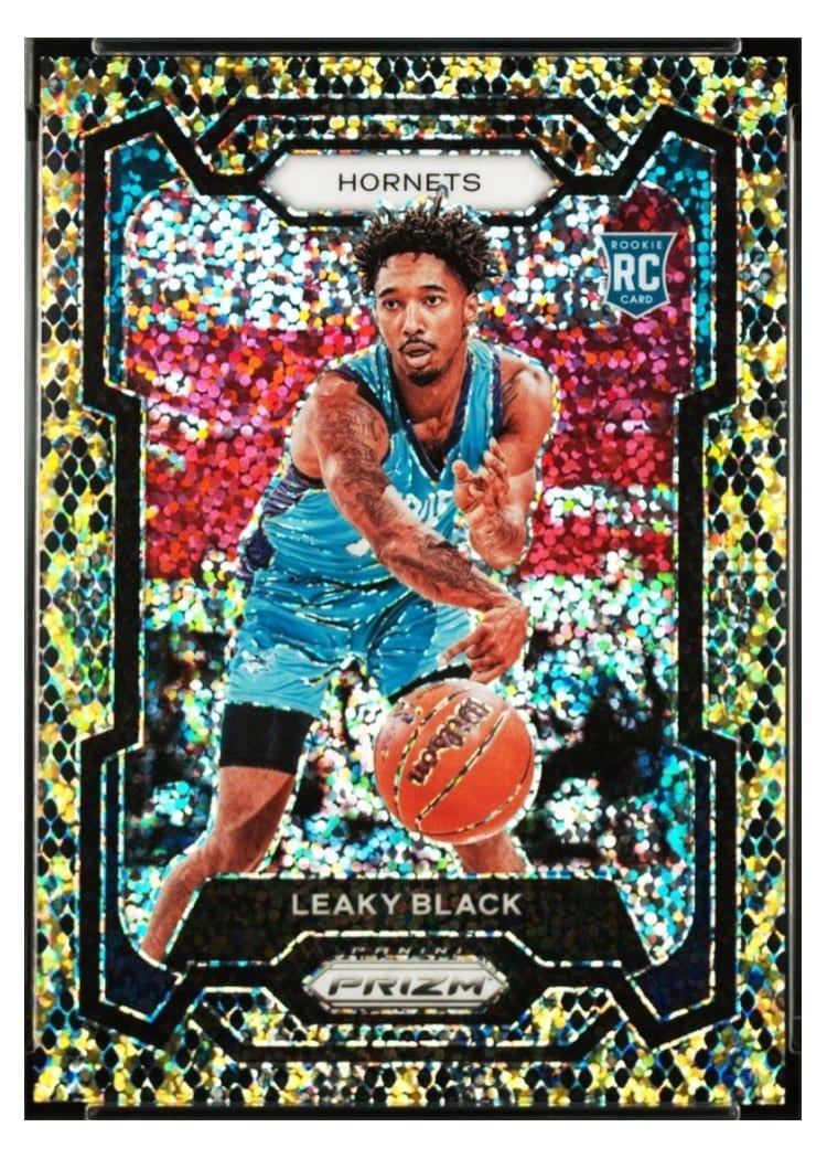 2023-24 Panini Prizm Base Set Leaky Black #284 card