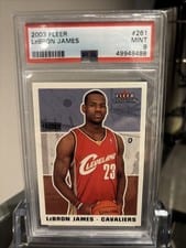 2003 Fleer LeBron James #261 card