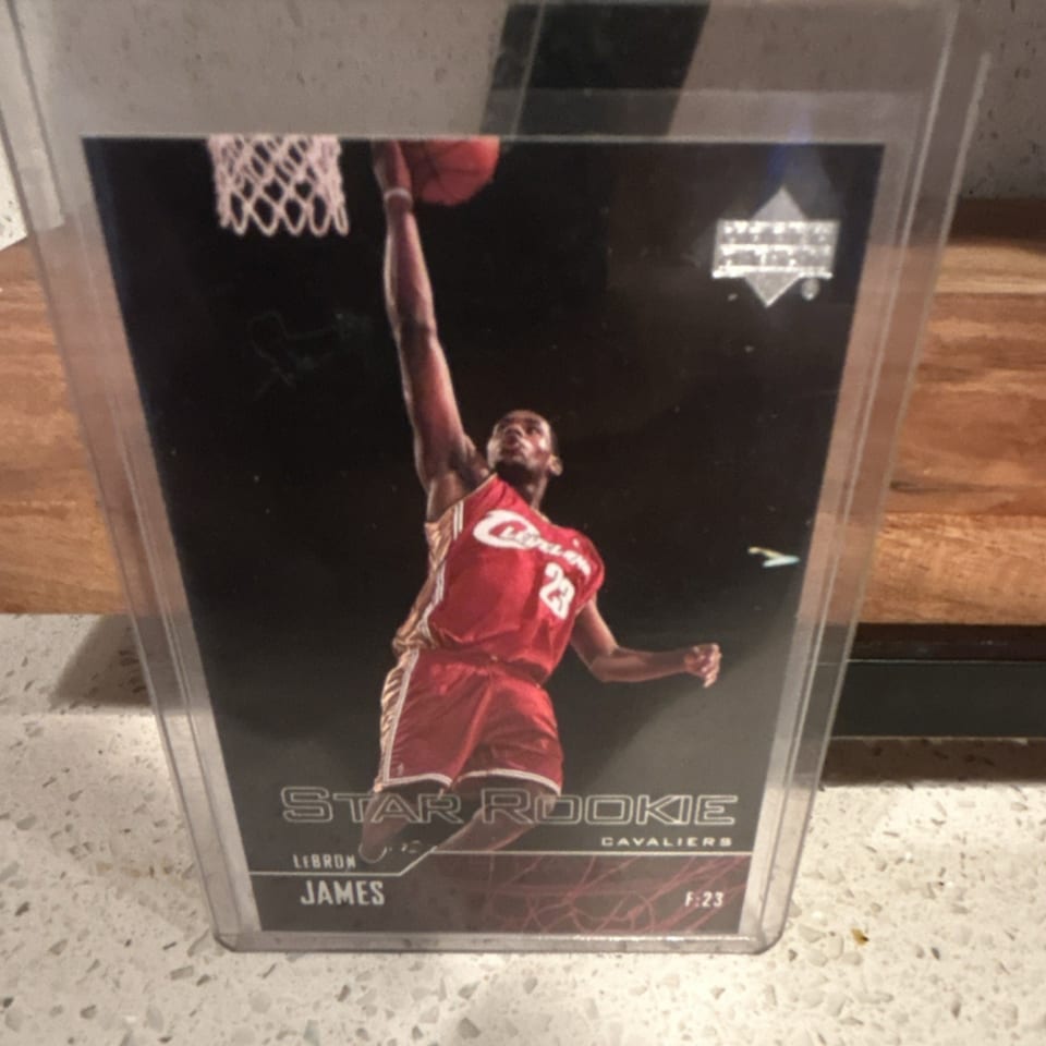 2003 Upper Deck LeBron James #301 card