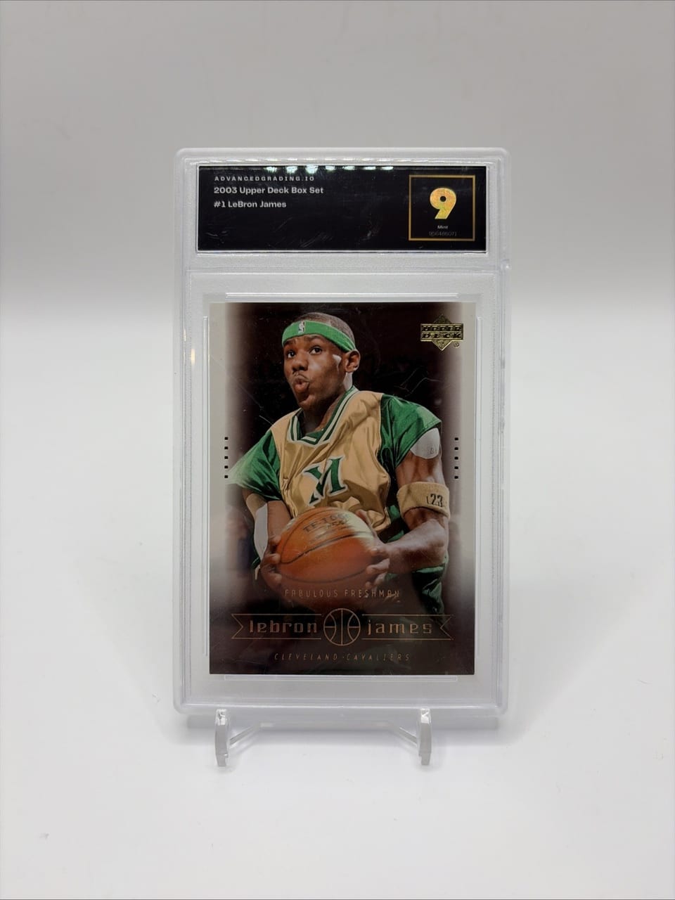 2003 Upper Deck Box Set LeBron James #1 card