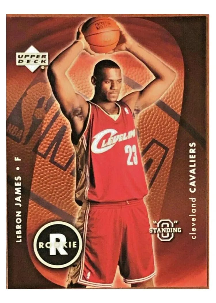 2003 Upper Deck Standing O LeBron James #85