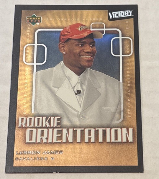 2003 Upper Deck Victory LeBron James #101 card