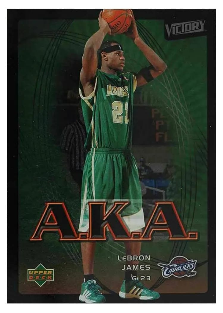 2003 Upper Deck Victory LeBron James #206 card