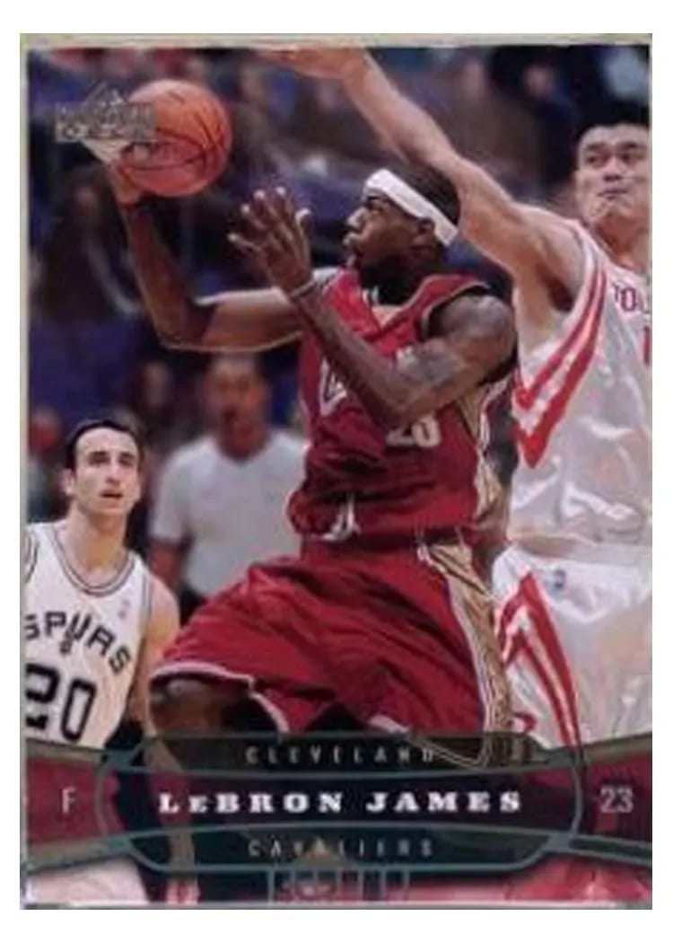 2004 Upper Deck Lebron James #26 card