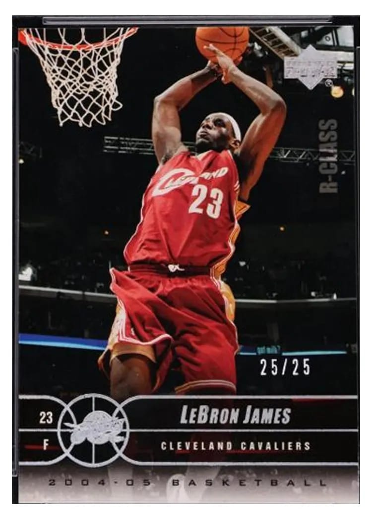 2004 Upper Deck R-Class LeBron James #13 card
