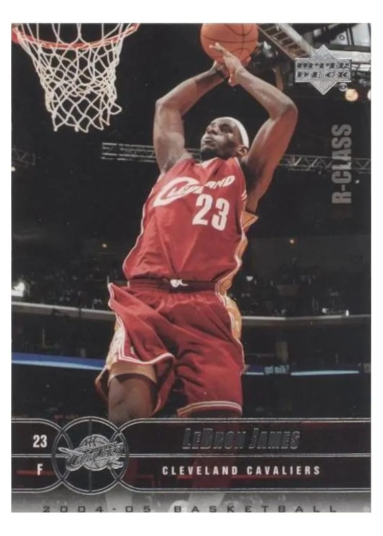 2004 Upper Deck R-Class LeBron James #13 card