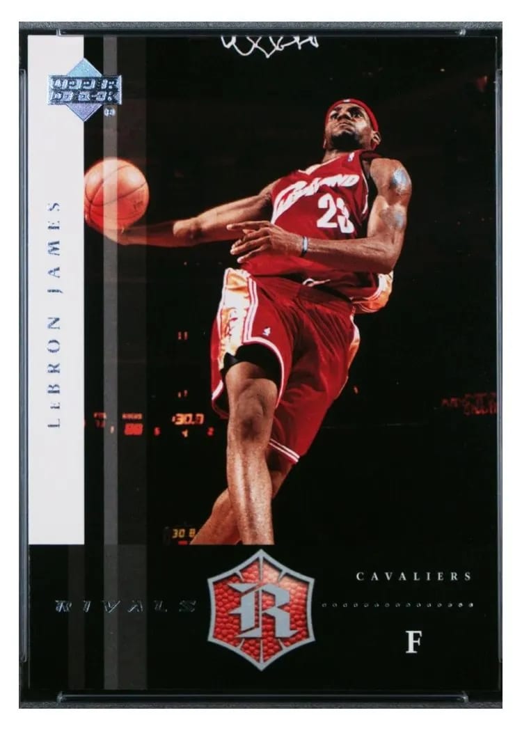 2004 Upper Deck Rivals LeBron James #4 card