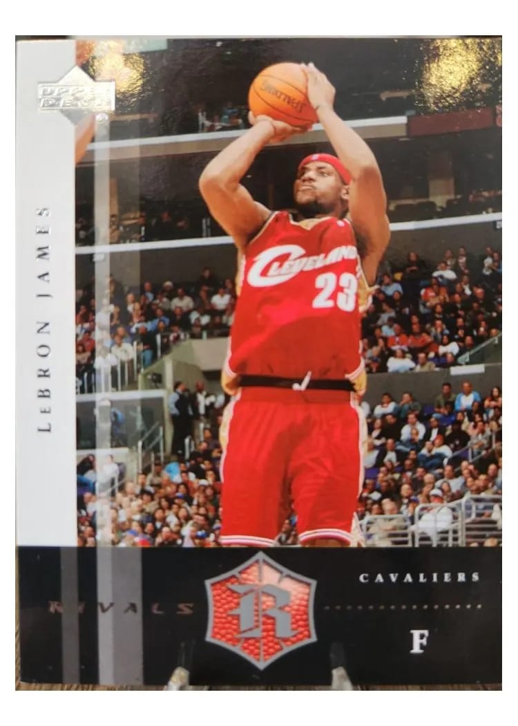 2004 Upper Deck Rivals LeBron James #8 card