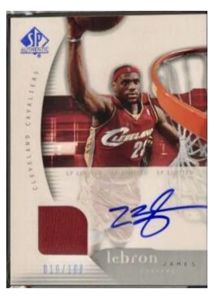 LeBron James, 2005 SP Authentic
