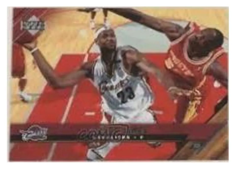 2005 Upper Deck Lebron James #27 card
