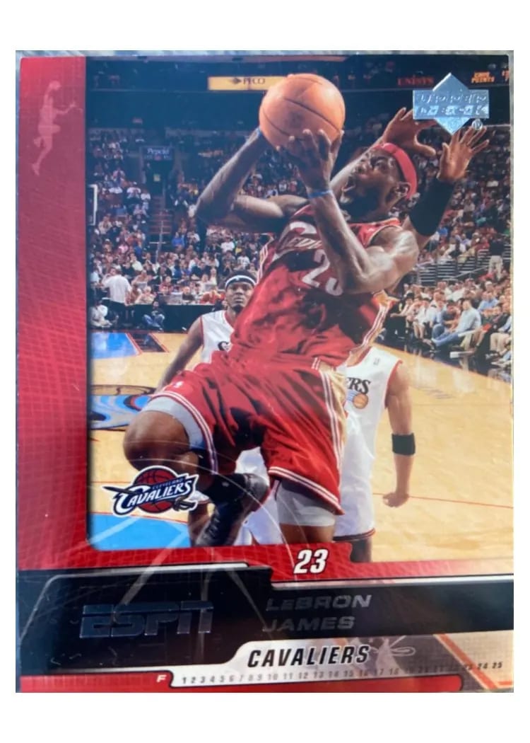 2005 Upper Deck ESPN LeBron James #14 card