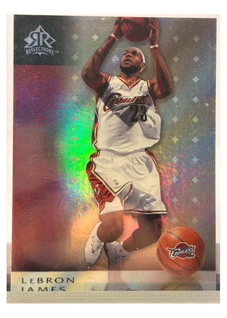 2006 Upper Deck Reflections LeBron James #17 card