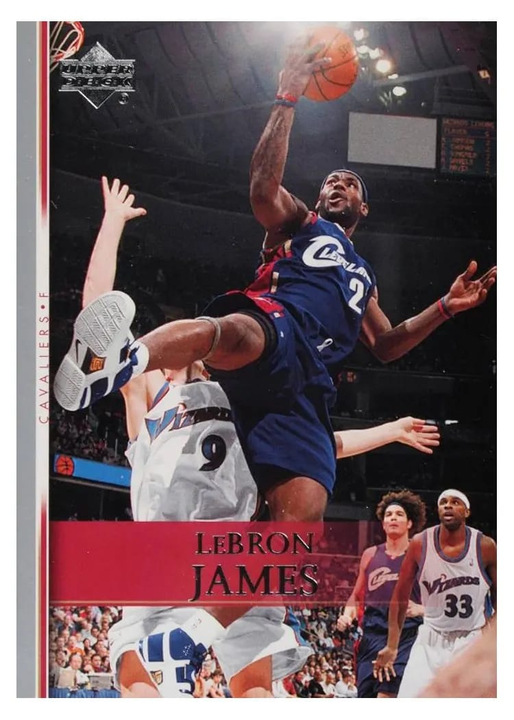 2007 Upper Deck LeBron James #192 card