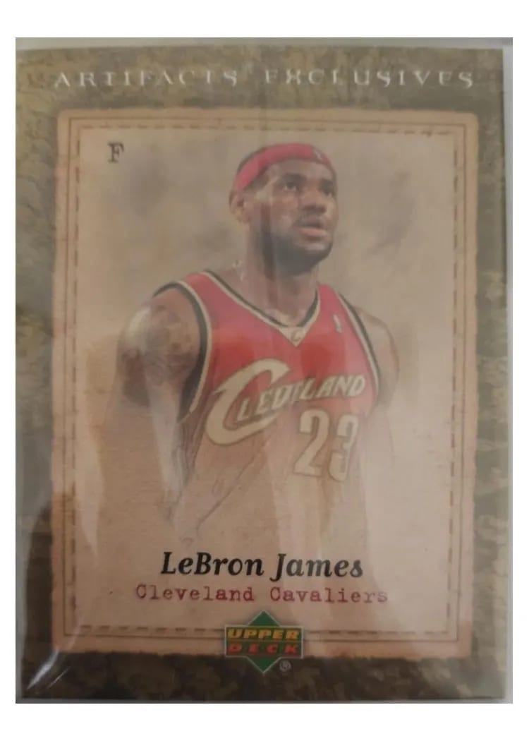 2007 Upper Deck Artifacts Lebron James #218 card