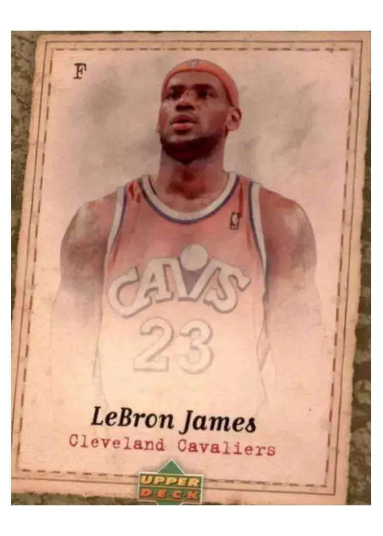 2007 Upper Deck Artifacts LeBron James #230 card