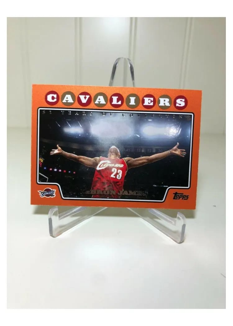 2008 Topps LeBron James card