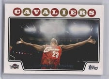 2008 Topps LeBron James #23 card
