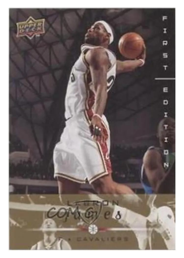 Lebron James, 2008 Upper Deck First Edition