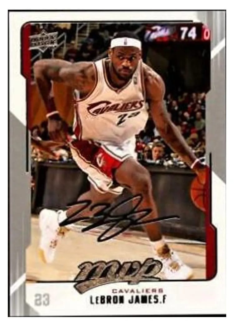 LeBron James, 2008 Upper Deck MVP