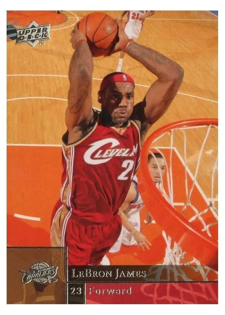 2009 Upper Deck LeBron James #28 card