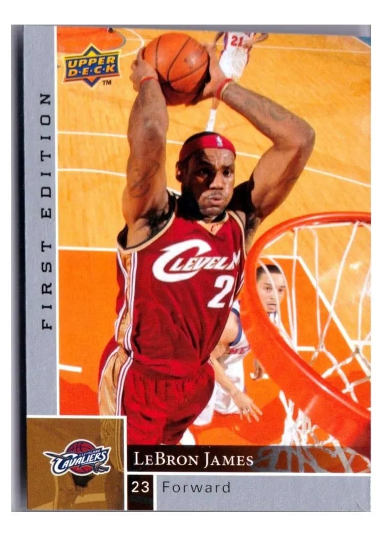 2009 Upper Deck First Edition LeBron James #24 card